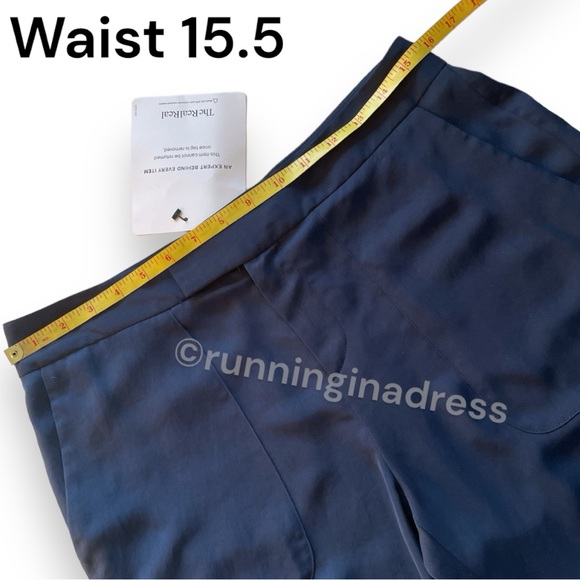 Rag & Bone Store Exclusive Flowy Cargo Cuffed Beach Pant In Navy Blue Size 4 - Picture 8 of 11